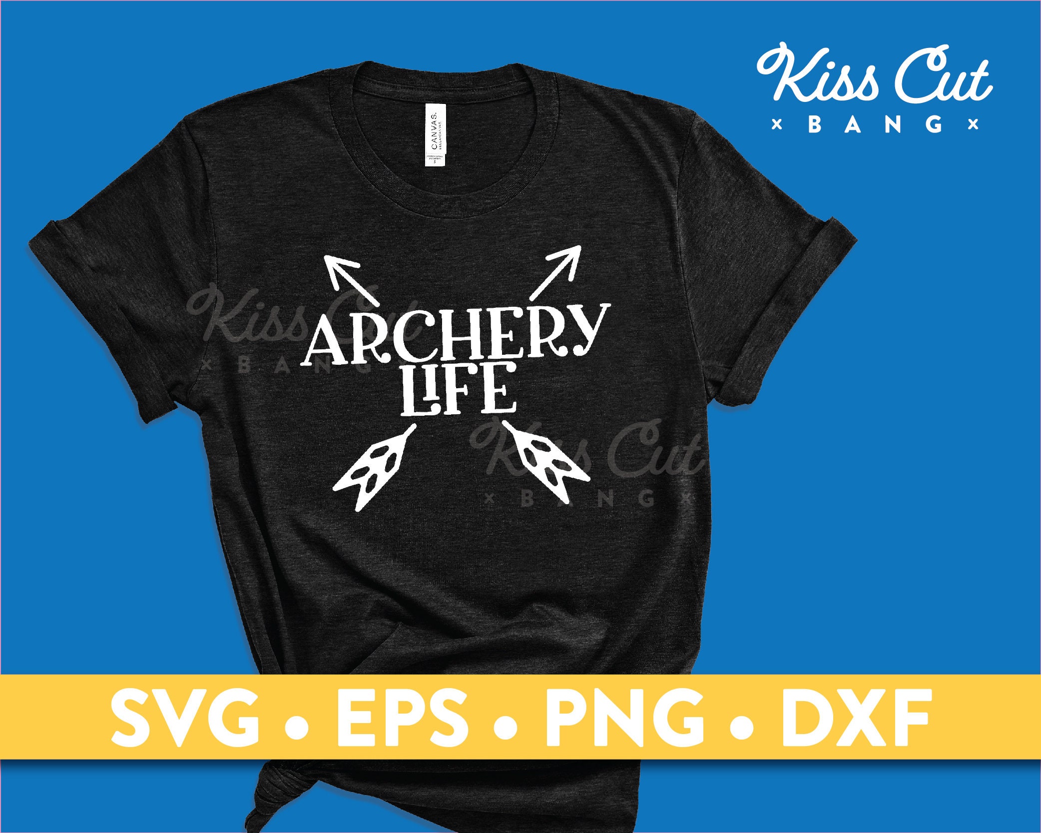 Archery Life / Archery / Archer / SVG / EPS / PNG / dxf