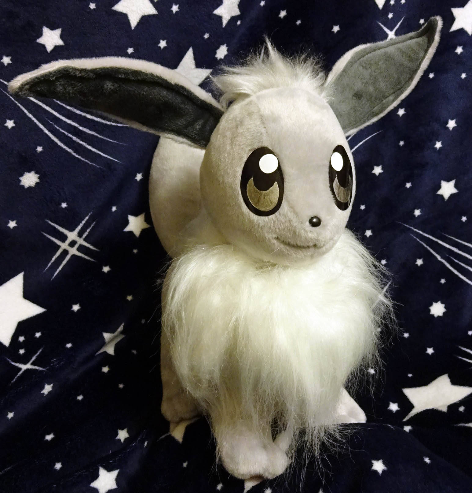 Pokemon inspired life size shiny Eevee plush 35 cm tall Etsy
