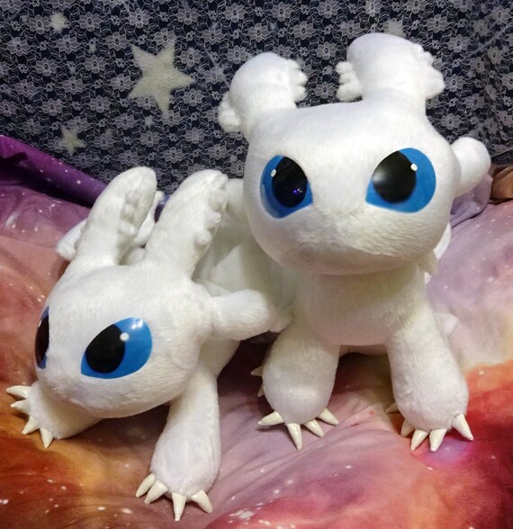 httyd light fury plush
