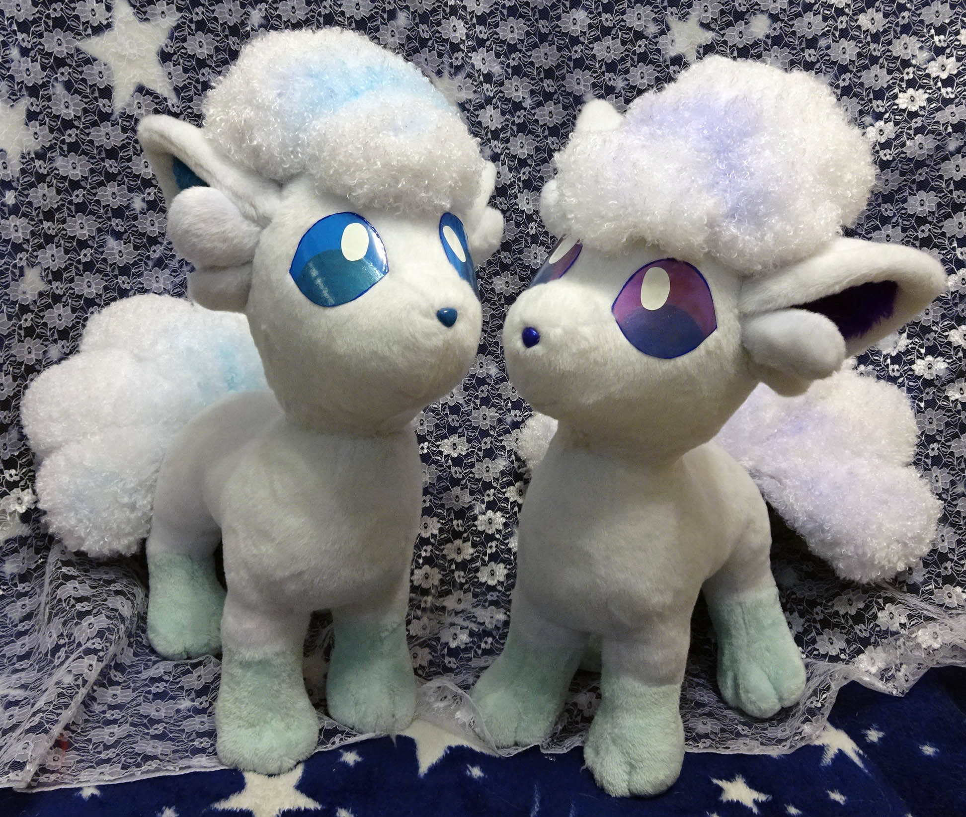 shiny alolan vulpix plush