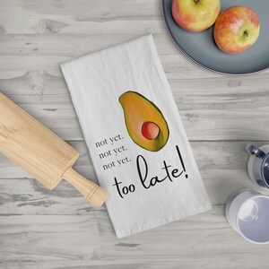 Safe Word Funny Kitchen Towels Guacamole Gift Sassy Gifts
