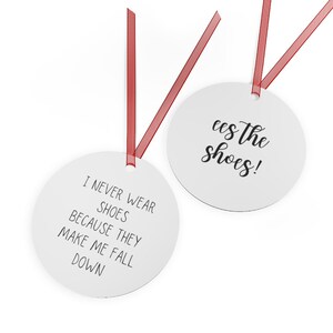The Birdcage Christmas Ornament - I Never Wear Shoes