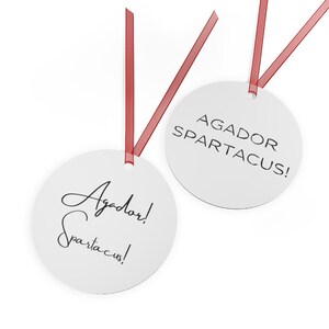 The Birdcage Christmas Ornament, Agador Spartacus