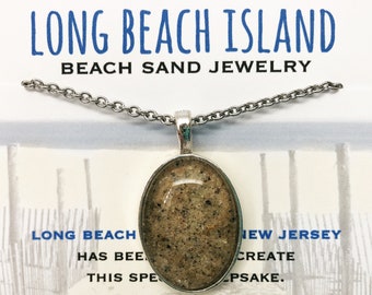 Long Beach Island LBI New Jersey Sand Jewelry