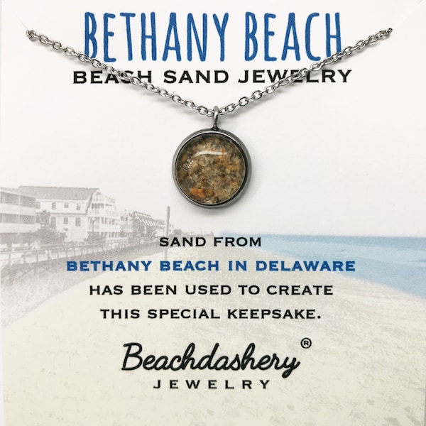 Bethany Beach Delaware Sand Jewelry