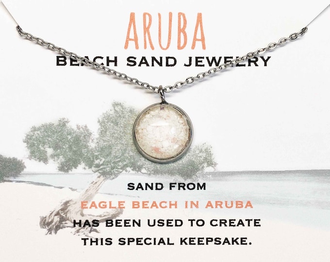 Aruba Sand Jewelry from Eagle Beach
