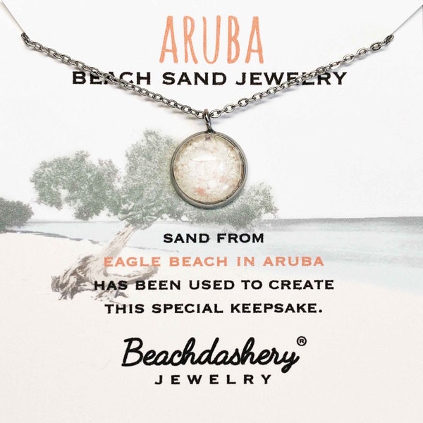 Aruba Sand Jewelry from Eagle Beach