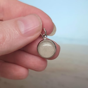 Outer Banks Sand Jewelry, Stainless Steel OBX Beach Keepsake Necklace, Ring, Earrings, Bracelet sand charm only