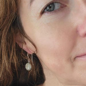 Outer Banks Sand Jewelry, Stainless Steel OBX Beach Keepsake Necklace, Ring, Earrings, Bracelet dangle earrings