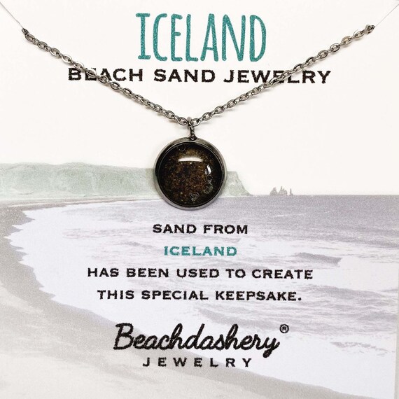 Beach hotsell sand necklace