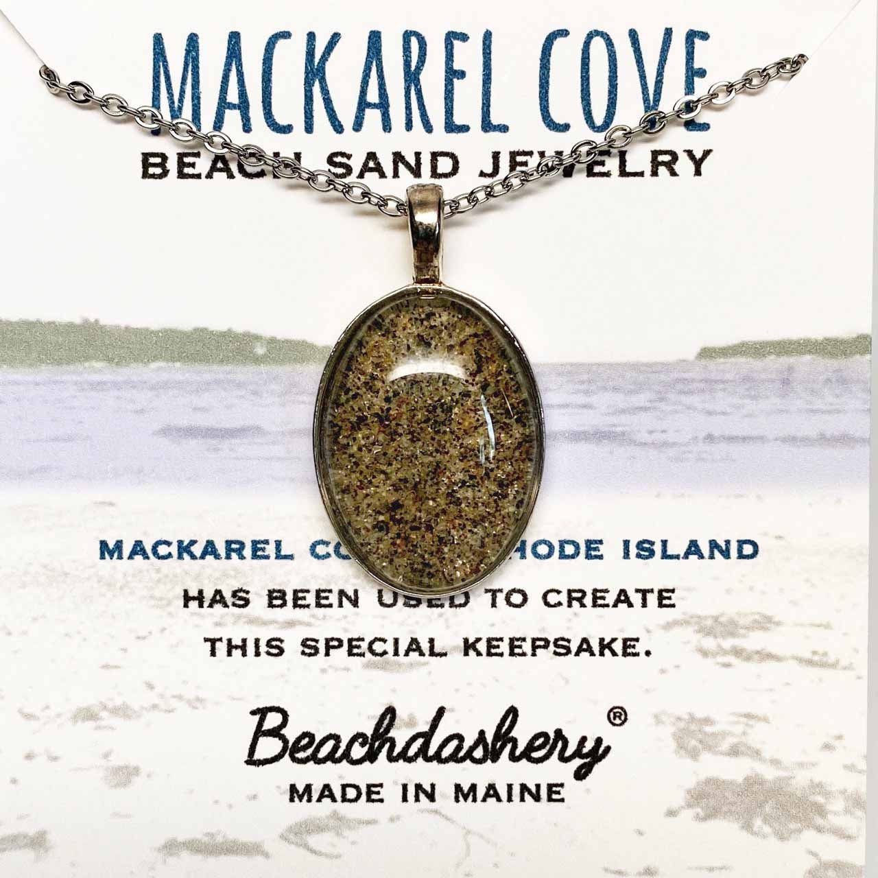 Mackerel Cove Beach Rhode Island Sand Jewelry Custom Ocean Sand Necklace Unique Beach Keepsake Pendant Etsy