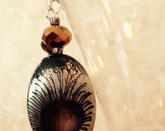 Eyelash earrings, made in Canada, free shipping