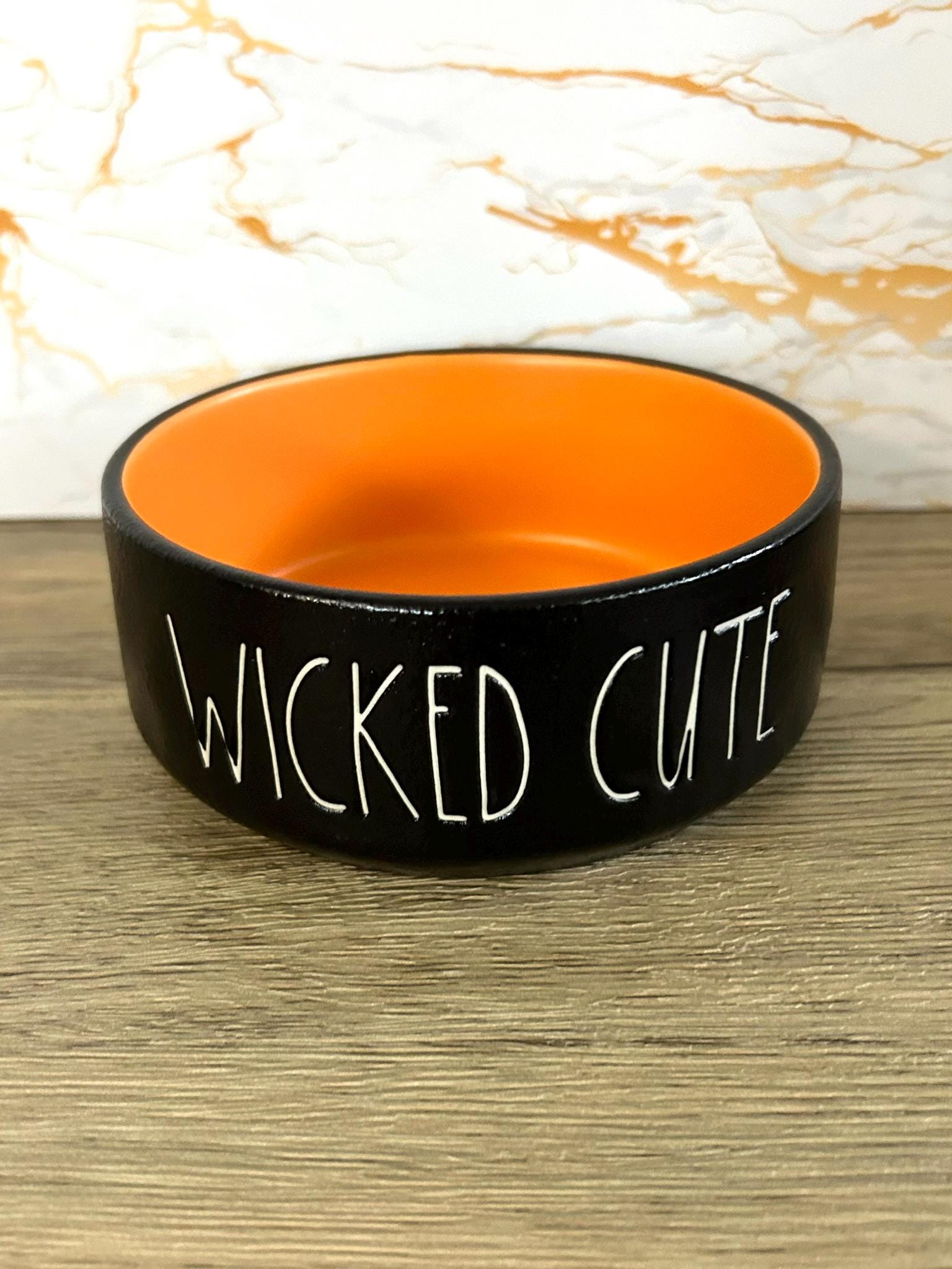 Halloween dog bowl sales