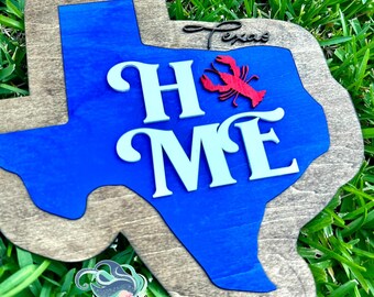 DIGITAL ADDON Crawfish Boil Home Texas Outline Farmhouse SVG| Interchangeable Laser Cut File | Glowforge  | Kitchen Decor Digital Download