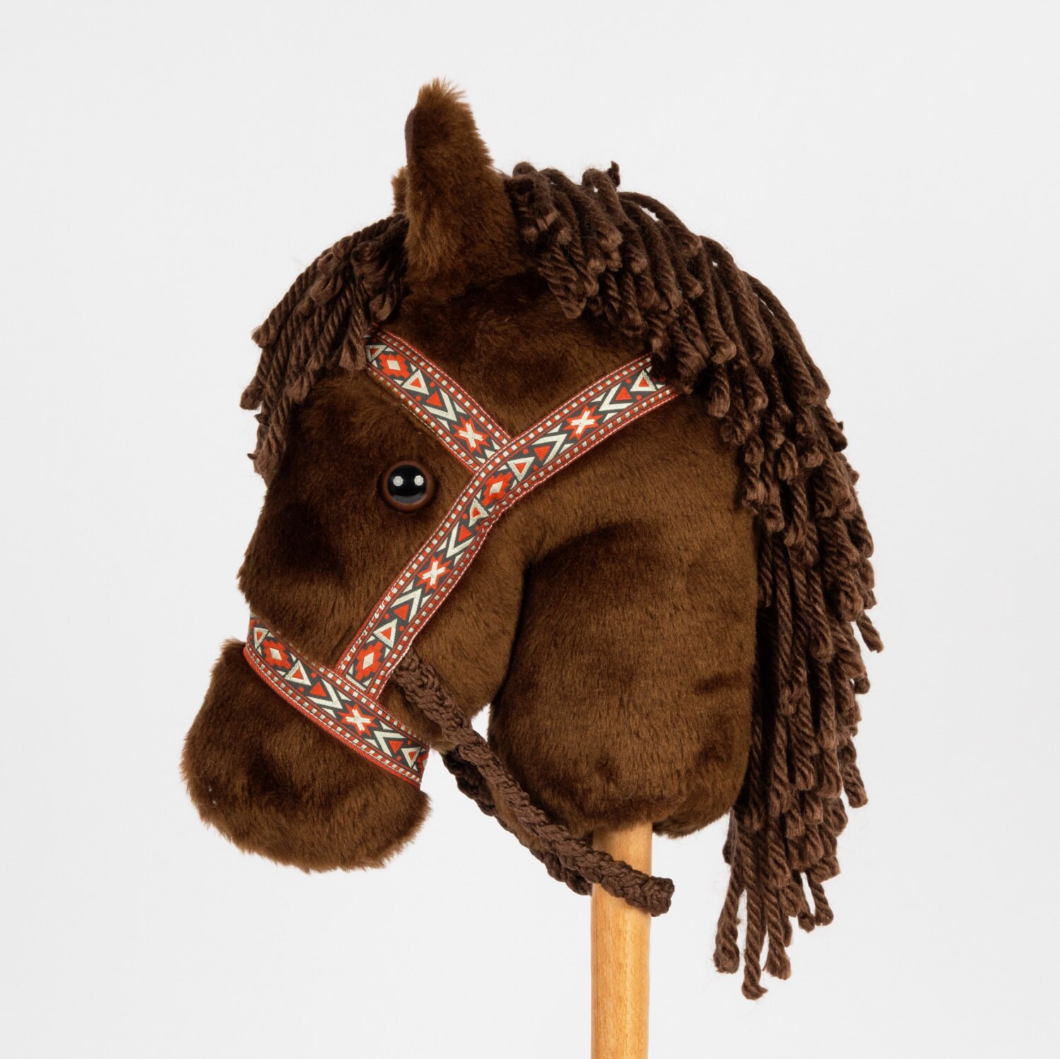 Bay Stick Horse Stick Pony Hobby Horse Etsy