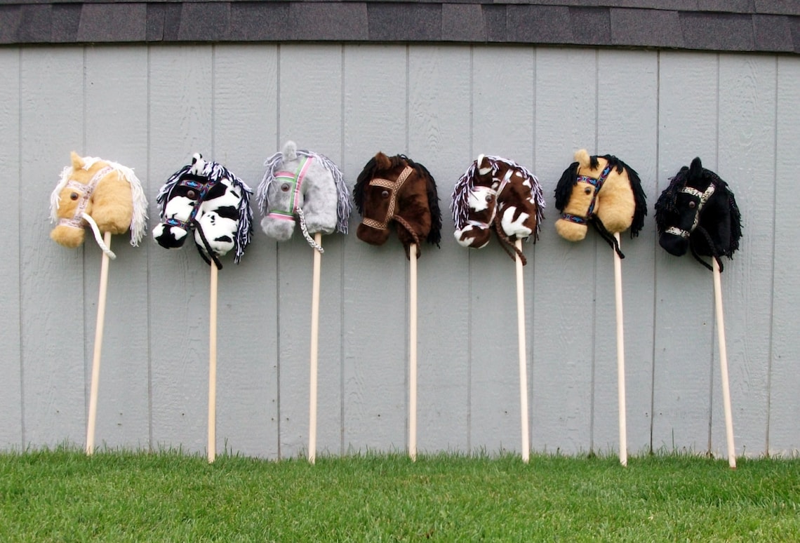 Stok paard verscheidenheid Pack Stick Pony Hobby Horse Etsy