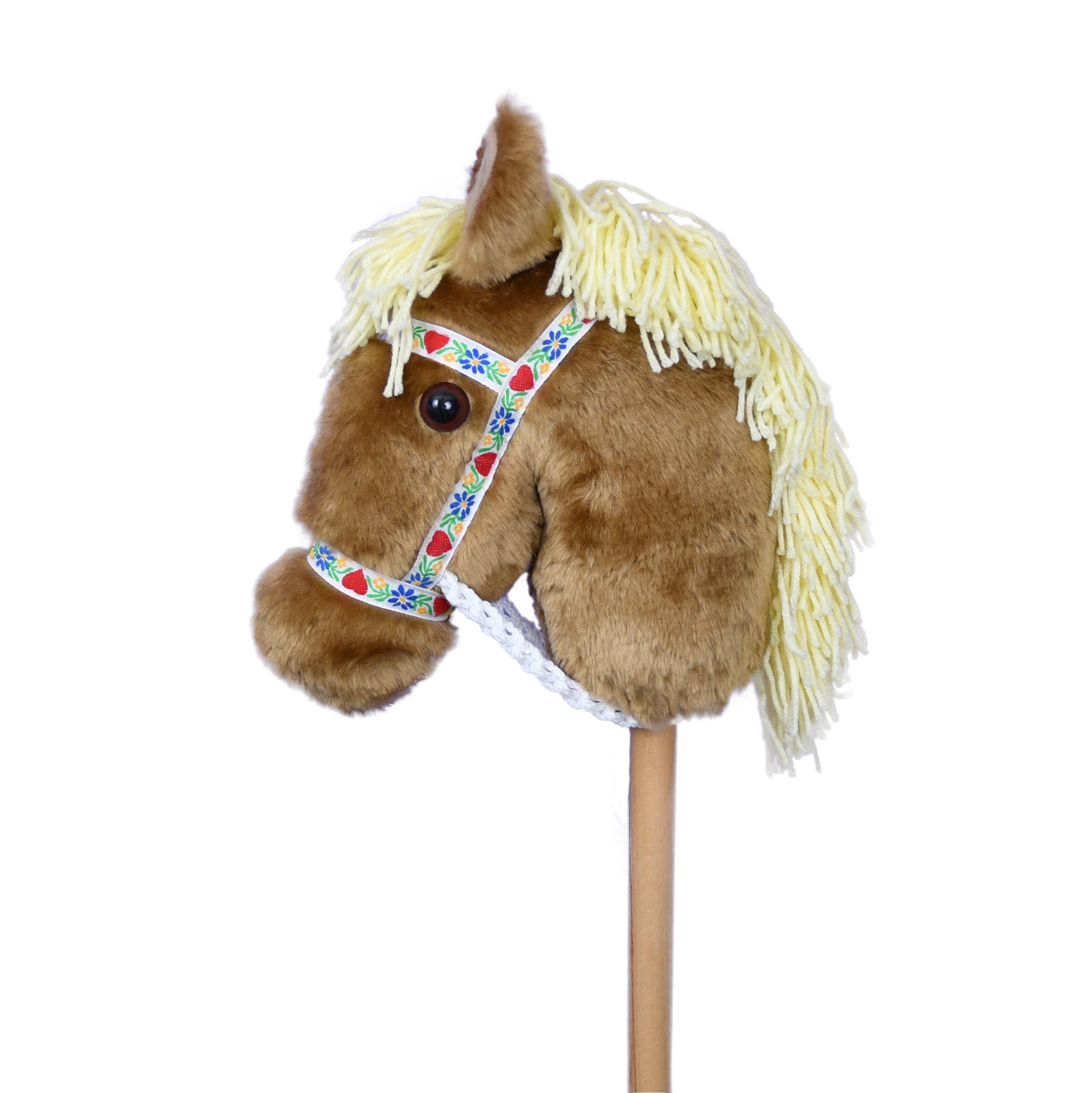 Peggys Ponies Hobby Horse Montana Toy Company Stick Horse Brown Paint