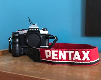 Vintage Pentax 35mm camera | Program Plus Pentax | SLR film camera | 1980 - 1990 film camera | Camera body only | Free Shipping