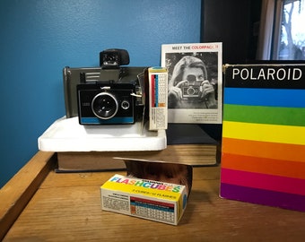 Vintage Polaroid "Land Camera" Colorpack II Original Box | Film Camera | Retro Photography | Instant Photography | 1970's