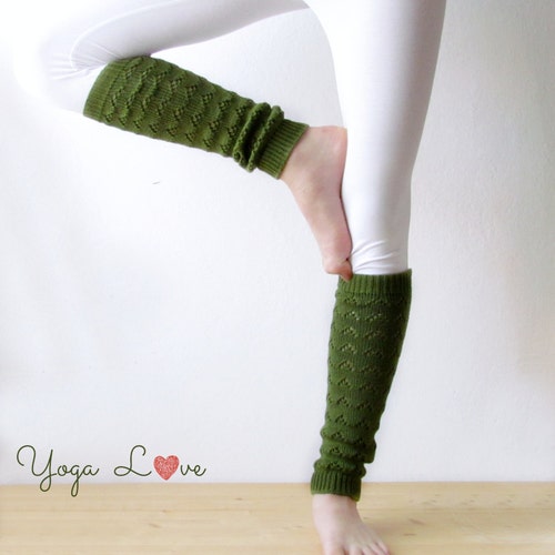 Woman Leg Warmers Knitted Leg Warmers Yoga Socks Urban Etsy