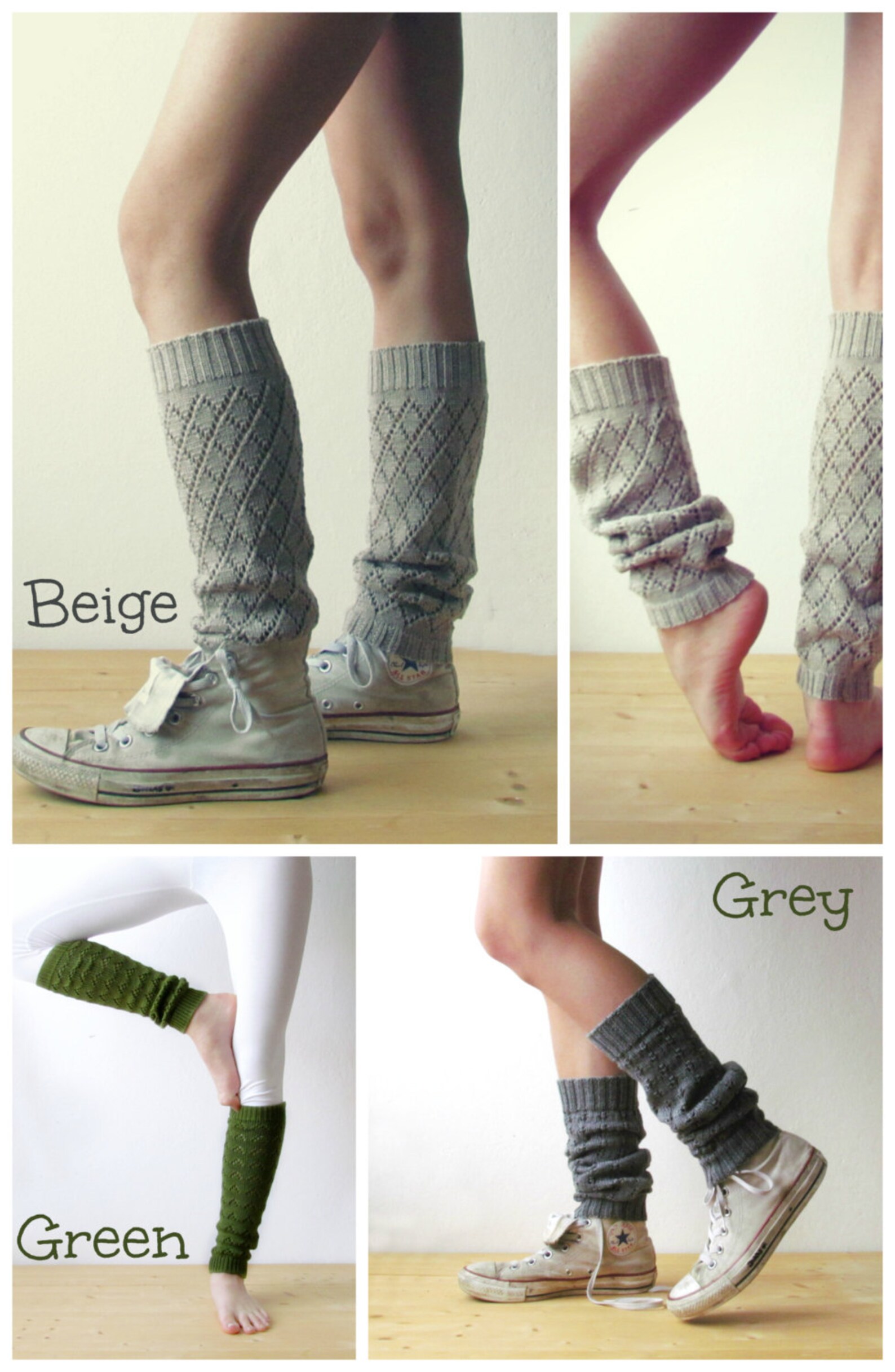 Woman leg warmers knitted leg warmers yoga socks Urban Etsy