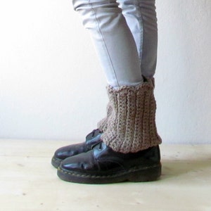 Boot cuff - Camel leg warmers - Rustic clothing - Fashion accessory - CHOOSE YOUR COLOR
