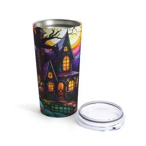 Halloween Spooky House 20 oz Tumbler