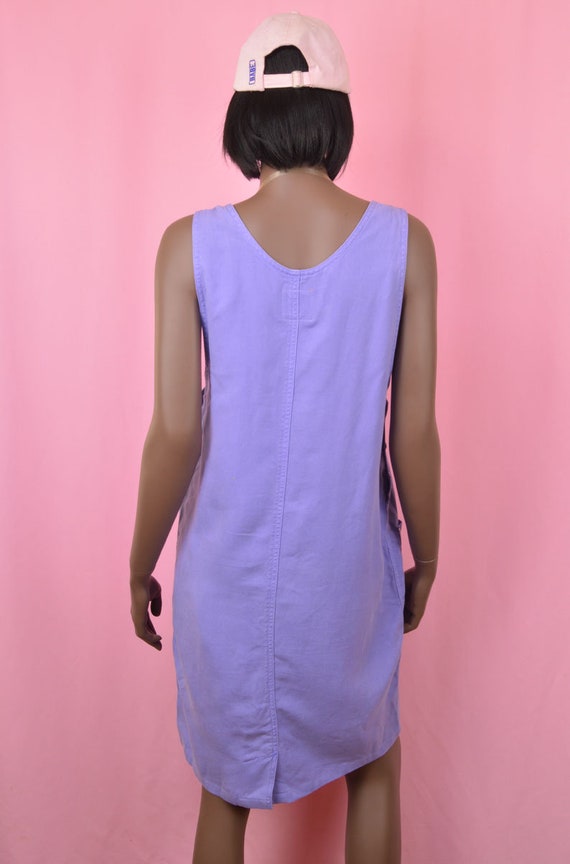 Lilac Acid Wash Pinafore Dress | WHISTLES |