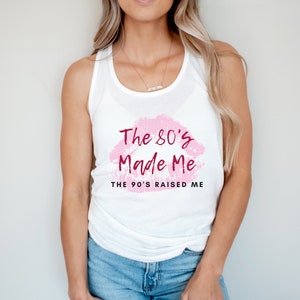 80s Baby Shirt, 80s Shirt, Women&#39;s 80&#39;s Shirt, 80s Tank Top, 80s Party, Retro Tshirt, 80s Tee Shirt, 40th Birthday Shirt, Gift for Her