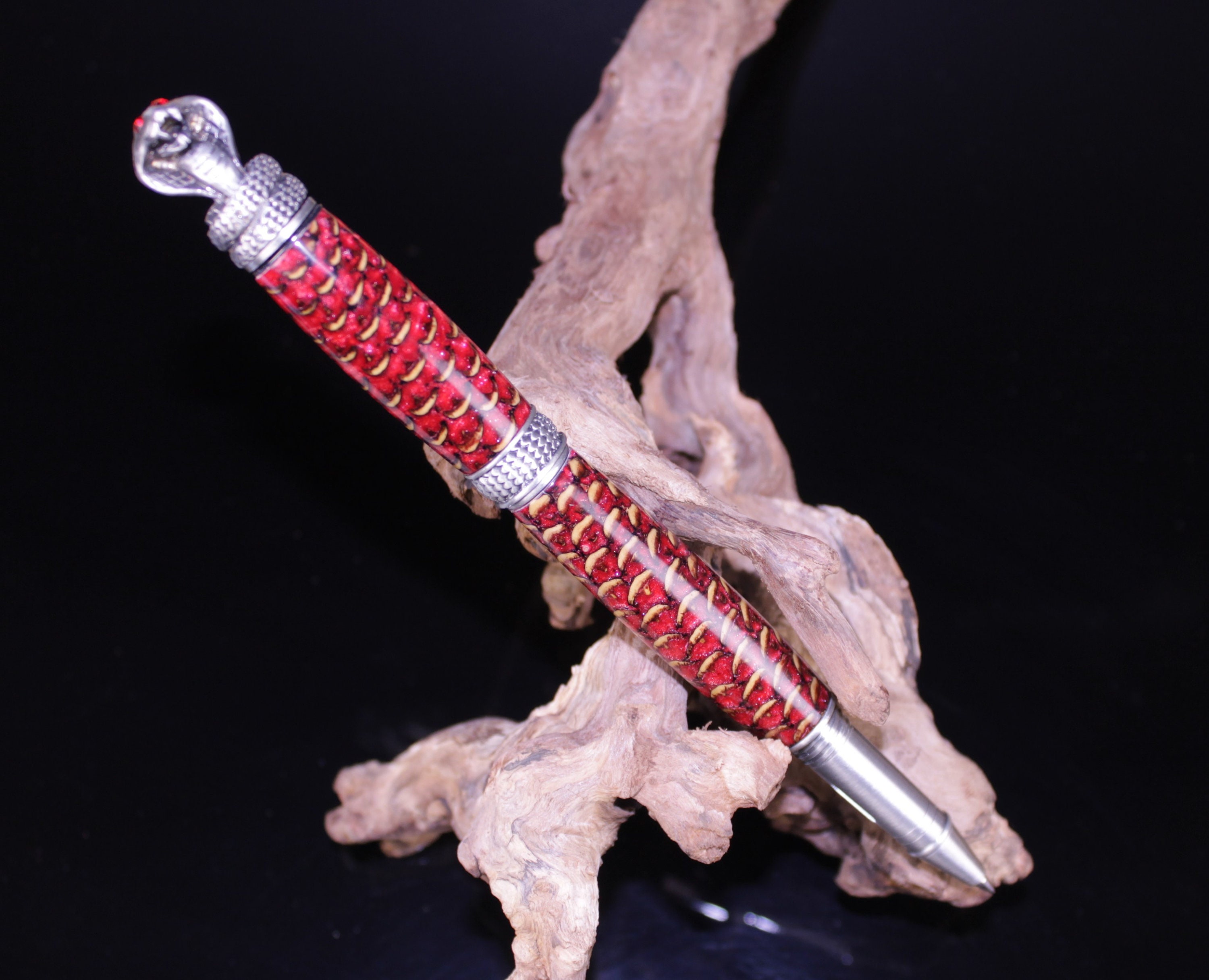 Cobra Pinecone Writing Pen by John's Woodworkings Etsy