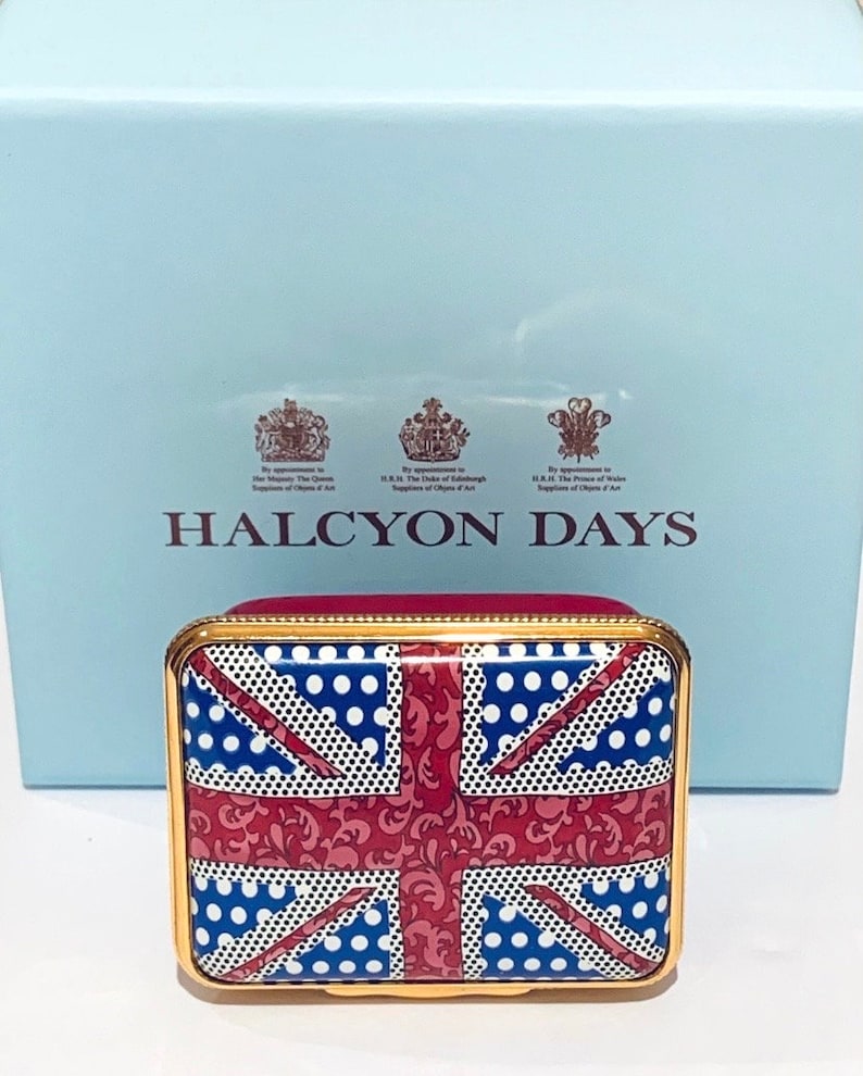 Halcyon Days Enamel Box - Thumbnail 4