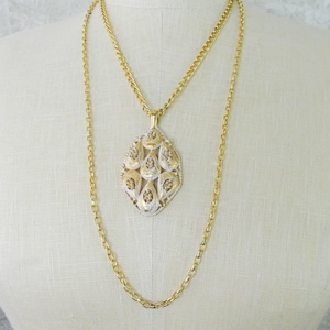 Vintage Boho Gold Toned Necklace