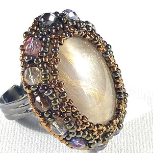 Vintage Inspired Handmade Vintage Inspired Statement Cocktail Ring