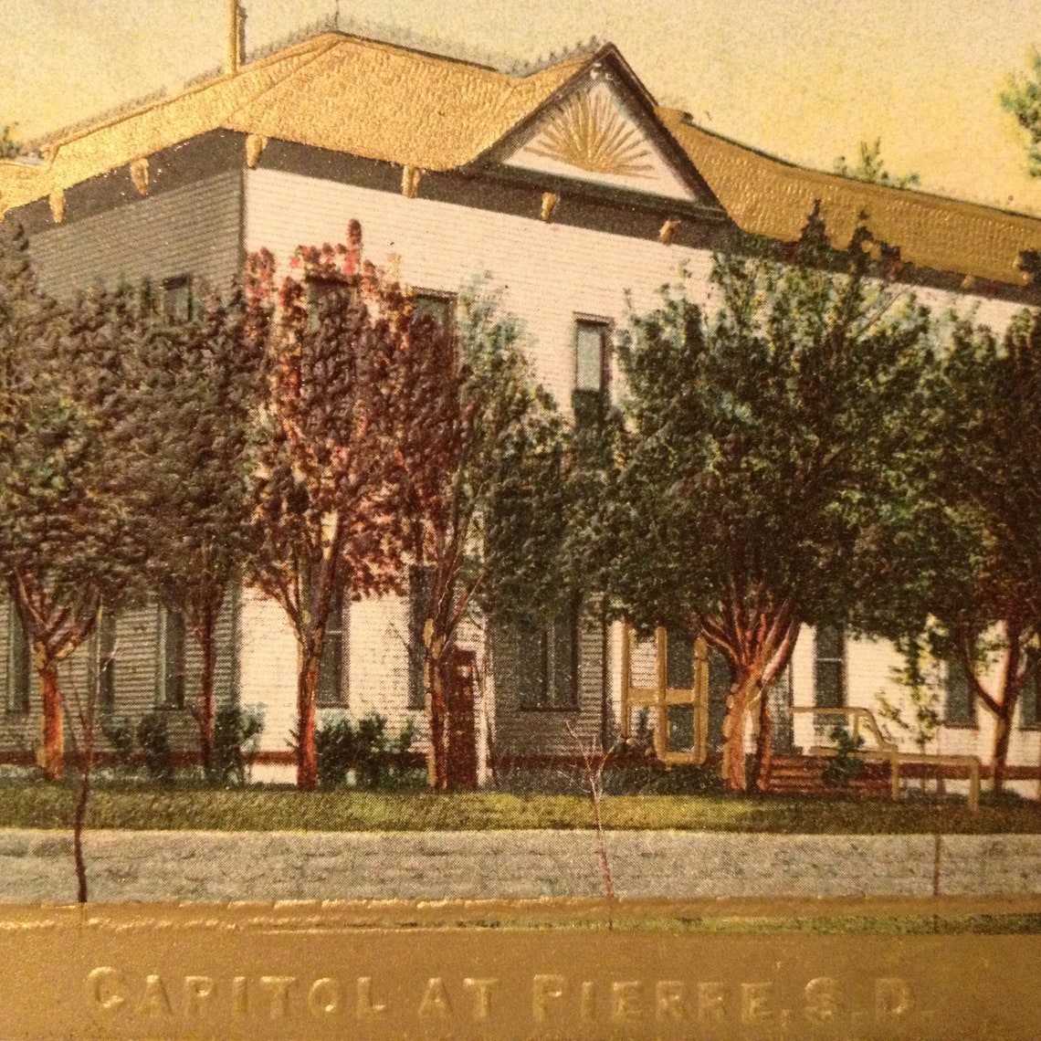 ON SALE Pierre South Dakota SD State Capitol Old Vintage Etsy