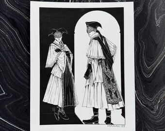 Choir Trouble - Bloodborne-inspired fine art print