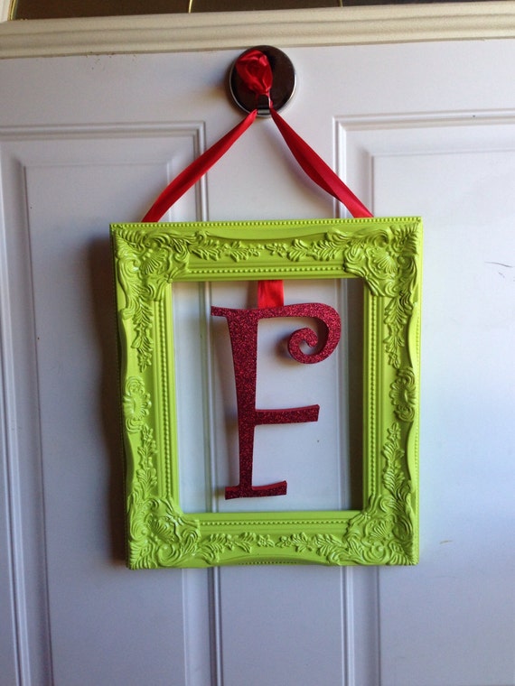 Items similar to Picture Frame wreath on Etsy