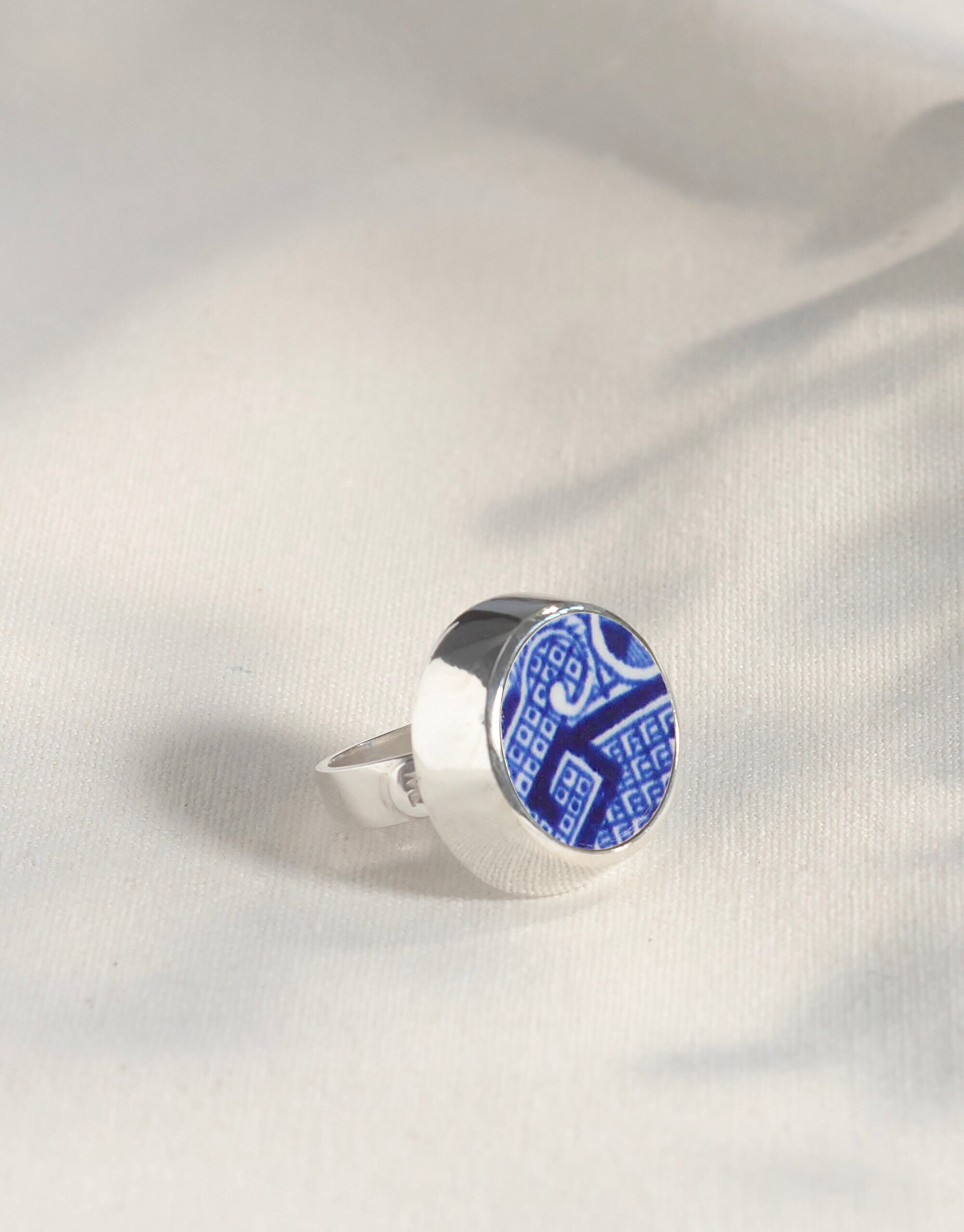 Willow Anniversary Gifts Pottery Ring 9th Anniversary Willow Etsy