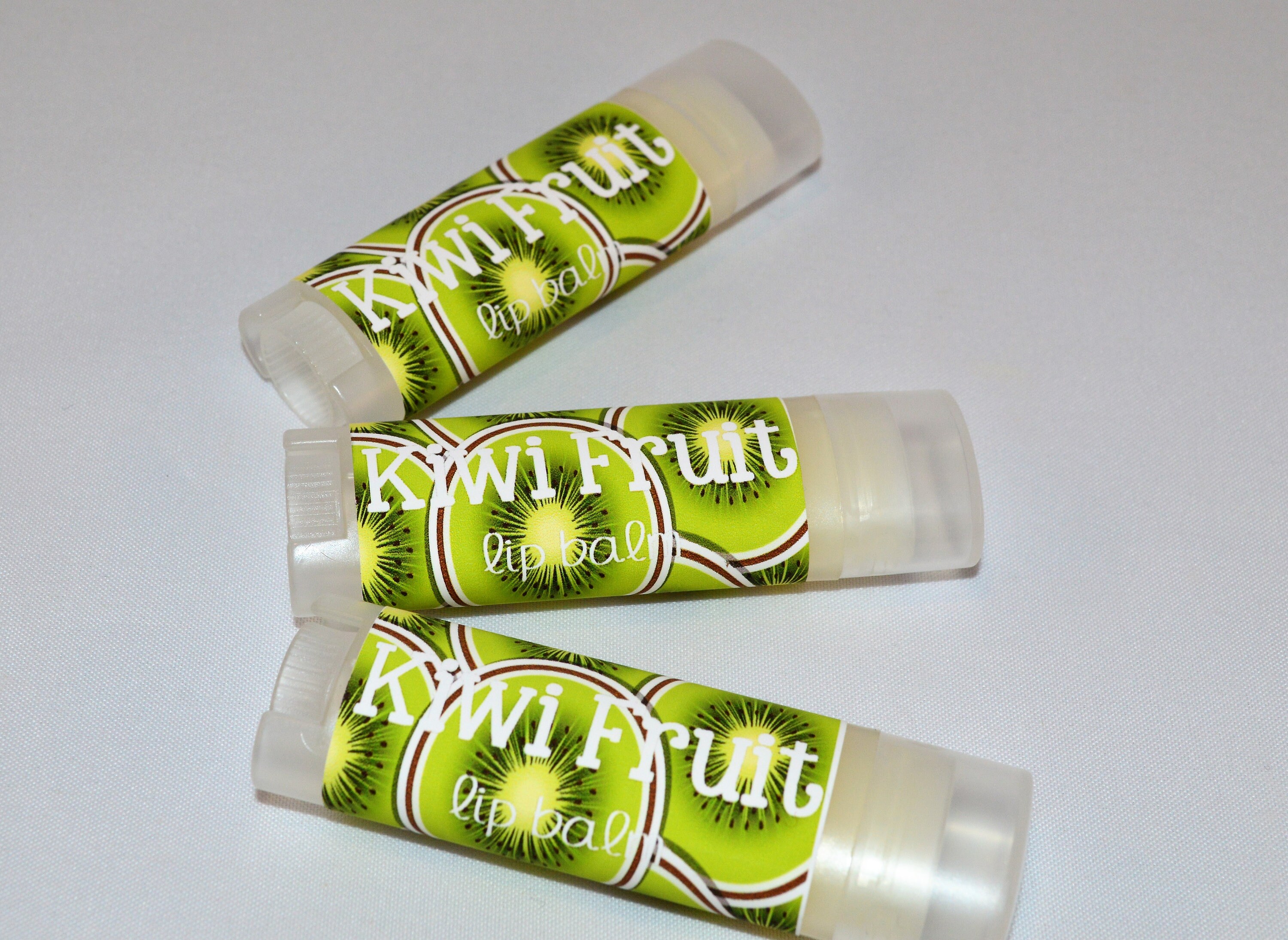Kiwi Fruit Lip Balm Kiwi Lip Balm Flavored Lip Butter Etsy