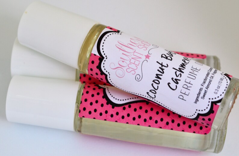 Cocoa Butter Cashmere Perfume Oil Roll on Perfume Oil Etsy