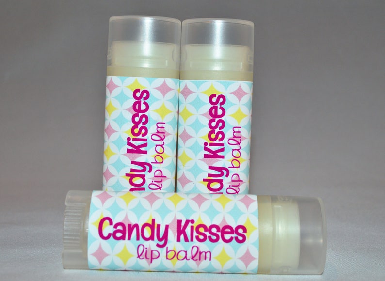 Candy Kisses Flavored Lip Balm Candy Kisses Flavored Lip Etsy