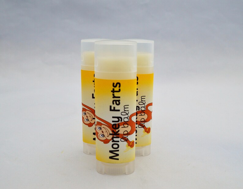 Monkey Farts Lip Balm Monkey Farts Chapstick Novelty Lip Etsy
