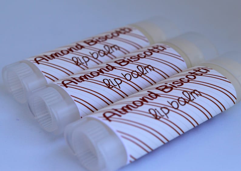 Almond Biscotti Lip Balm Almond Biscotti Lip Balm Almond Etsy