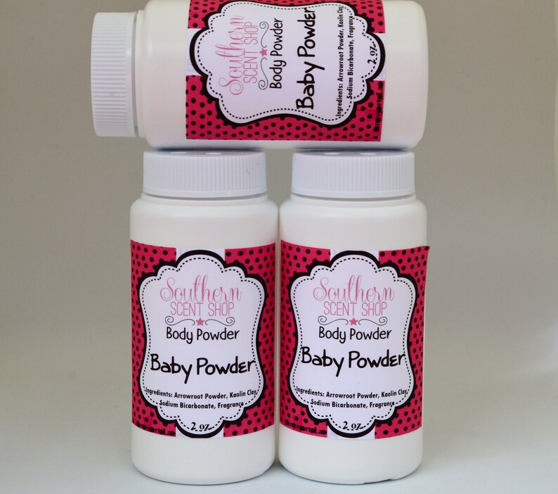 Silky Body Powder Baby Powder Scent Dusting Powder Etsy