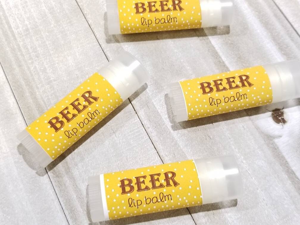 Beer Chapstick Cyber Monday Sweetened Lip Balm Novelty Lip Etsy