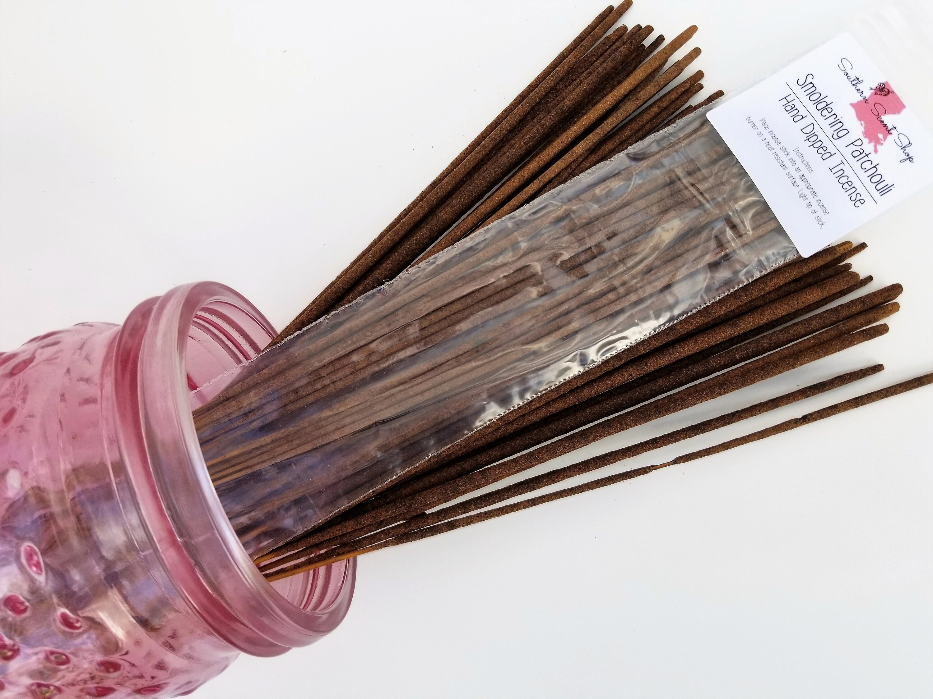 Patchouli Incense Hand Dipped Patchouli Incense Sticks Etsy