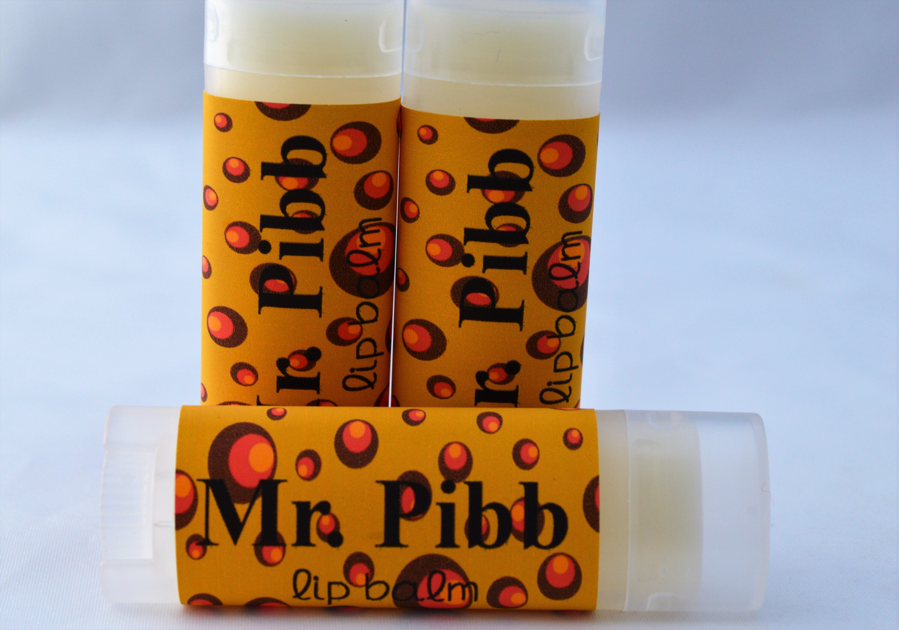Mr. Pibb Lip Balm Mr. Pibb Lip Balm Sweetened Lip Balm Lip