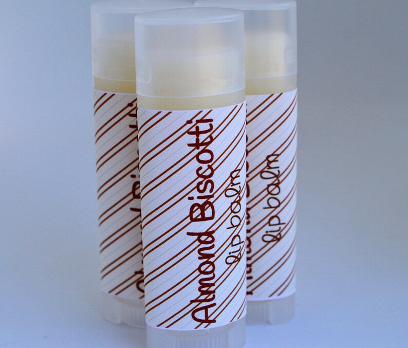 Almond Biscotti Lip Balm Almond Biscotti Lip Balm Almond Etsy