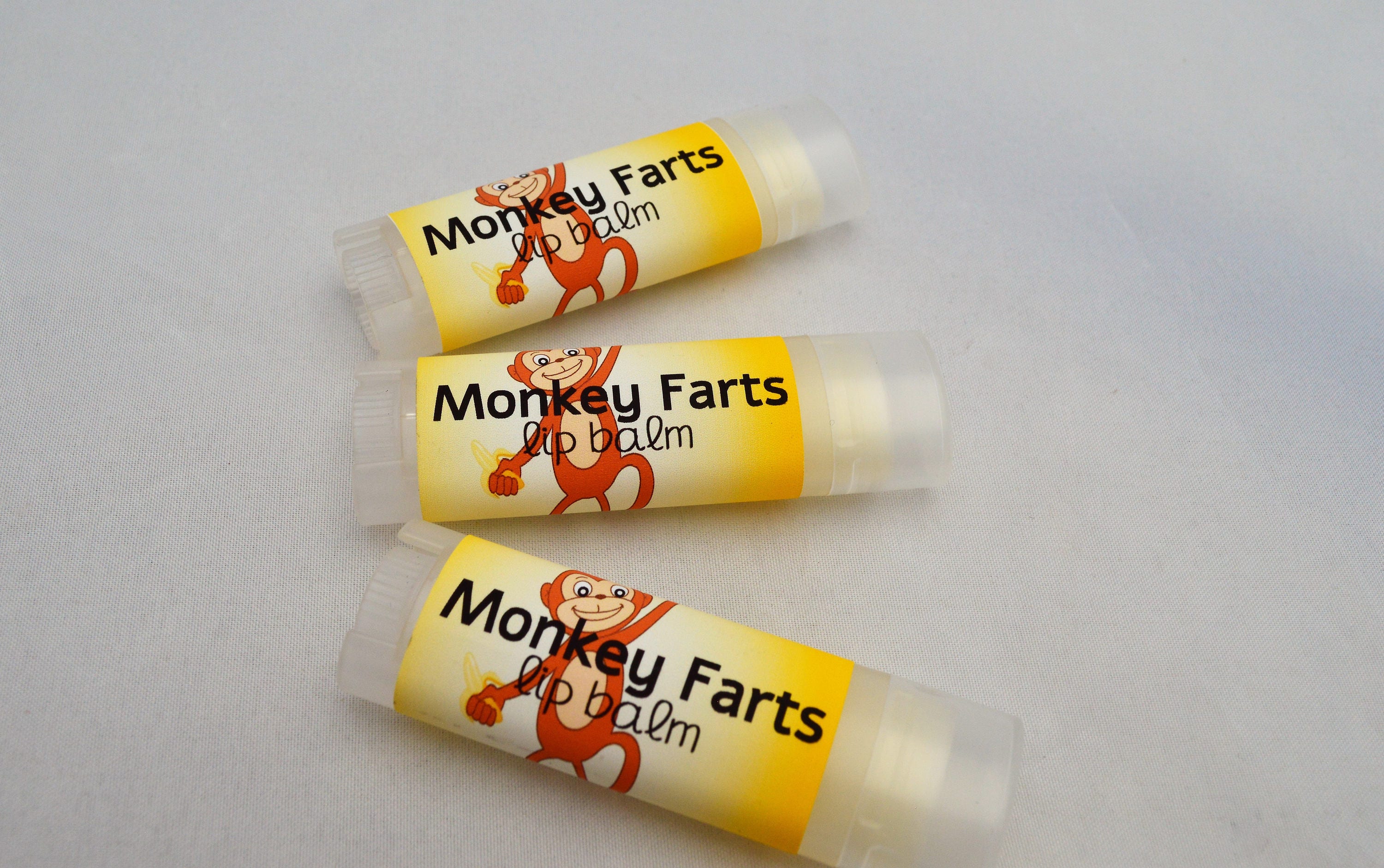 Monkey Farts Lip Balm Monkey Farts Chapstick Novelty Lip Etsy