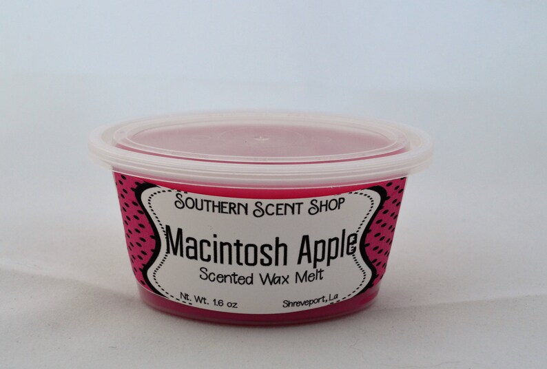 Macintosh Apple Wax Melt Wax Tart Apple Wax Melt Etsy