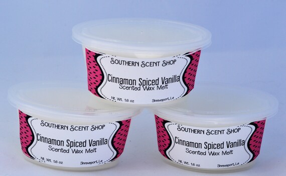 Wax Tart Parasoy Wax Melt Wickless Scented Wax Melt Cinnamon Spiced Vanilla Strongly Scented Wax Melts Oval Scent Shot